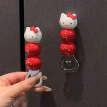 SANRIO 创意可爱番茄造型开瓶器冰箱贴 - 彩色 - 查看 5