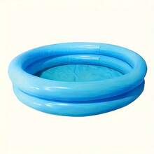1 chiếc bể bơi bơm hơi PVC bền/ao câu cá/thảm nổi - thiết kế tròn phù hợp cho giải trí trong nhà và ngoài trời - Nhiều màu - Xem 6