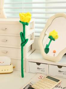 毛绒玫瑰花填充玩偶花束,花茎可弯曲,柔软可弯曲的红色玫瑰花束,适合母亲节、生日、毕业典礼等场合。 - 彩色 - 查看 21