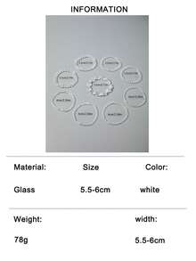 imoli 9件套时尚简约夏季树脂串珠几何水滴和圆形珠子手链套装，适合作为女性度假、派对和聚会的珠宝礼物 - 29594-white - 查看 11