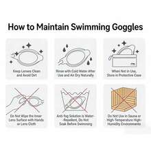 Kính bơi trẻ em chống sương mù, không rò rỉ, chống tia UV, chất liệu silicon mềm mại, dành cho bé trai và bé gái từ 3-12 tuổi. - Nhiều màu - Xem 10