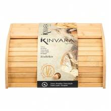 STARLEY - Panera de Bambú Natural Kinvara 39,5*26*16 cm – Cesta Ecológica para Pan y Organización de Cocina - Beis - Ver 5