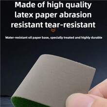 71件組細節砂紙套件，粒度400至2500，適用於3.5" X 1"迷你細節砂紙工具，適合小型項目。此款乾濕兩用細節砂紙適用於木工、金屬、塑料和木製手工藝。 - 黃色 - 查看 6
