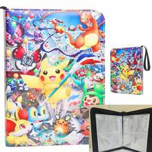 pokemon 宝可梦卡牌收藏册，包含50个可拆卸透明卡套和4个双面卡袋，共400个卡位，适用于棒球/足球卡、游戏卡、体育卡以及所有标准尺寸的收藏卡，是生日、复活节、感恩节、返校礼物和学习用品的理想之选。 - 彩色 - 查看 29