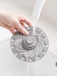 1 Silicone Floor Drain Plug, Sink Anti Clogging, Bathroom Floor Drain Plug, Silicone Kitchen Deodorizing Plug, Drainage Floor Drain Filter Screen, Suitable For Home Showers And Sinks, Kitchen And Bathroom Hair Collectors, Insect Proof Drain Outlet - Silicone Drain Plug - View 7