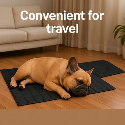 Alfombra plegable impermeable para mascotas, almohadilla portátil para perros/gatos para el coche, fácil de limpiar, adecuada para todas las estaciones