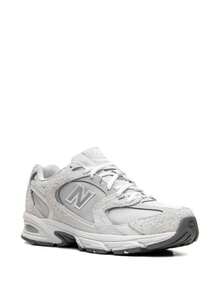New Balance 530 Retro Running Shoes - Iconic Metallic Silver Mesh Sneakers | Viral 2026 Y2K Dad Shoes | Lightweight Breathable Athletic Trainers | Comfortable Everyday Lifestyle Footwear | Authentic Unisex ABZORB Cushioning Staples - Chất xám - Xem 2