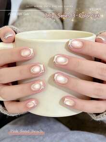 3瓶 XEIJAYI 5克凝胶指甲油 - 可剥离，UV/LED可卸，亮面，适合DIY和美甲沙龙使用 - 彩色 - 查看 9