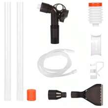 1Set 3-In-1 Aquarium Gravel Cleaner Kit - Easy-To-Use Vacuum Pump With Water Flow Control Extendable Inlet Tubes For Deep Tanks Up To 90cm - View 11