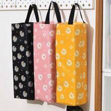 1 buah Dispenser Kantong Plastik Poliester Motif Bunga, Organizer Kantong Sampah Lipat dengan Desain Gantung, Wadah Penyimpanan Belanjaan Aneka Warna untuk Pengorganisasian Rumah dan Dapur, Tempat Kantong Belanjaan, Dekorasi Kamar Tidur, Kembali ke Sekolah - View 10