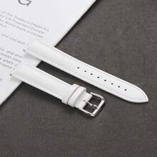 1条18mm/20mm/22mm时尚黑色软皮表带，兼容三星Galaxy Watch 7/6/5/4 40mm/44mm，也适用于三星Galaxy Watch 3 41mm/45mm、GT2 46mm、Watch 2/2S、Gear S2/S3、Watch 5/4/3/GT5/GT4/GT2等型号。 - 黑色 - 查看 5