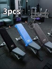 2条/1条多功能超细纤维吸汗健身运动毛巾，俱乐部毛巾，超宽速干毛巾，适合户外跑步擦汗，健身器材垫巾，带精致刺绣图案面巾，浴室淋浴浴巾 - 彩色 - 查看 15