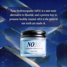 Nano Hydroxyapatite Toothpaste Tablets | Fluoride-Free & Plastic-Free Formula For Clean Teeth | Travel-Size, 1 Month Supply - 白色3 - 查看 4