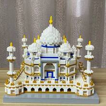 3200 pezzi Micro Mini Set di Mattoncini da Costruzione, Puzzle 3D di Architettura di Famosi Monumenti del Mondo, Inclusi Torre Eiffel, Taj Mahal, Colosseo, Louvre, Modelli in Scala Miniatura Reale, Allenamento per Destrezza delle Dita e Pazienza per Principianti, Decorazione per Casa e Ufficio, Regalo per Compleanni, Souvenir per Vacanze, Scelta per Hobbisti, Disponibili in Vari Stili e Forme, Confezione in Sacchetto - Multicolore (borsa) - Visualizzare 5
