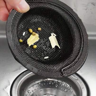 1/2pcs Kitchen Sink Drain Filter, Rust-Proof & Clog-Resistant Sink Strainer, Suitable For Kitchen, Dining Room, Efficient Drainage Accessory, Household Kitchen Supplies, Great For Easter, Mother's Day Gifts, Essential For Parents