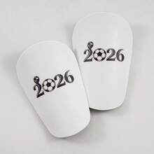 1双足球护腿板，加厚底层，紧贴小腿，穿着舒适 - 彩色 - 查看 1