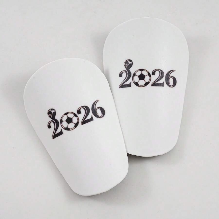 1双足球护腿板，加厚底层，紧贴小腿，穿着舒适 - 彩色 - 查看 1