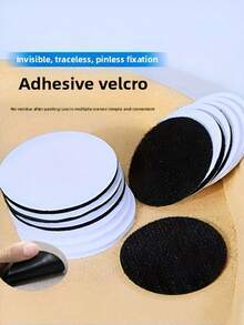 20/40/2片装自粘圆形防滑点，重型防滑垫，不锈钢地毯固定器，强力尼龙粘合剂，圆形防水胶带，圆形胶带固定器，适用于家用地毯、床上用品、桌布、办公室和教室地毯、床上用品、桌布防滑 - 多色 - 查看 7