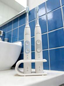 Universal Electric Toothbrush Holder | Modern Resin/Plastic Stand, Breathable And Easy To Dry, Vertical Storage Saves Space. - Multicolor - View 7