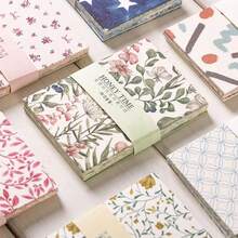 50pcs Vintage Planner Scrapbook Paper, DIY Decorative Background Memo Paper For Journaling, Non-Adhesive Mixed Pattern Material Paper, Ideal For Decorating Planners, Creating Art Projects, Scrapbooks And Junk Journals - Rectangle - View 12