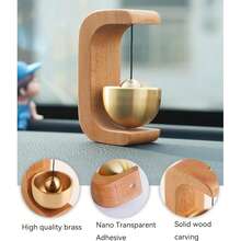 Magnetic Doorbell, Mini Fridge Doorbell, Home & Garden Wind Chime, Home Office Doorbell, Hanging Doorbell, Doorbell Decor - A - View 3
