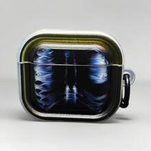 1个欧美个性化肋骨图案保护壳,兼容 Pro 2、Pro 3、苹果第三代、第四代耳机(不含耳机) - 彩色 - 查看 3