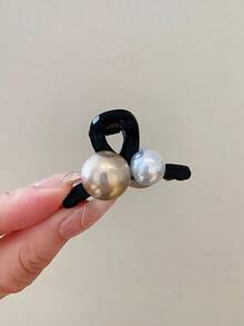 1pc Bow Casual Zinc Alloy Maillard Color Small Side Clip Princess Bow Hair Clip, Bangs Clip, Suitable For All Seasons, Claw Clips,Summer,Holiday,Travel - Multicolor - View 13