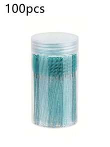 50/100 Pcs Disposable Mascara Wands,Mascara Brushes,Crystal Eyebrow Brush (Suitable For Eyelash Extensions),Disposable Curved Eyebrow Brushes, Spiral Brushes - Multicolor - View 21