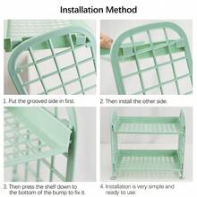 Caja de almacenamiento de pared - Amarillo limón - Ver 3