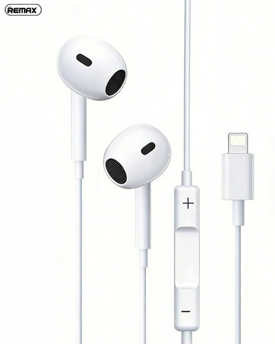 RM-570i Wired Headphones, Ergonomic Design, Comfortable Wear, Clear Calls, Lightweight, Enjoy Lossless Audio Quality, White - View 1