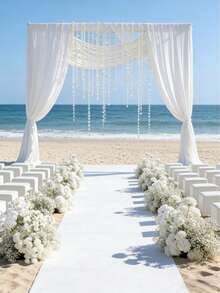 20 piezas Ramo artificial de flores de Nube de Bebé y encaje con tallos, flores falsas de textura realista para el hogar, oficina, decoración, jardín exterior, boda, fiesta de cumpleaños, San Valentín y regalo de graduación - Multicolor - Ver 4