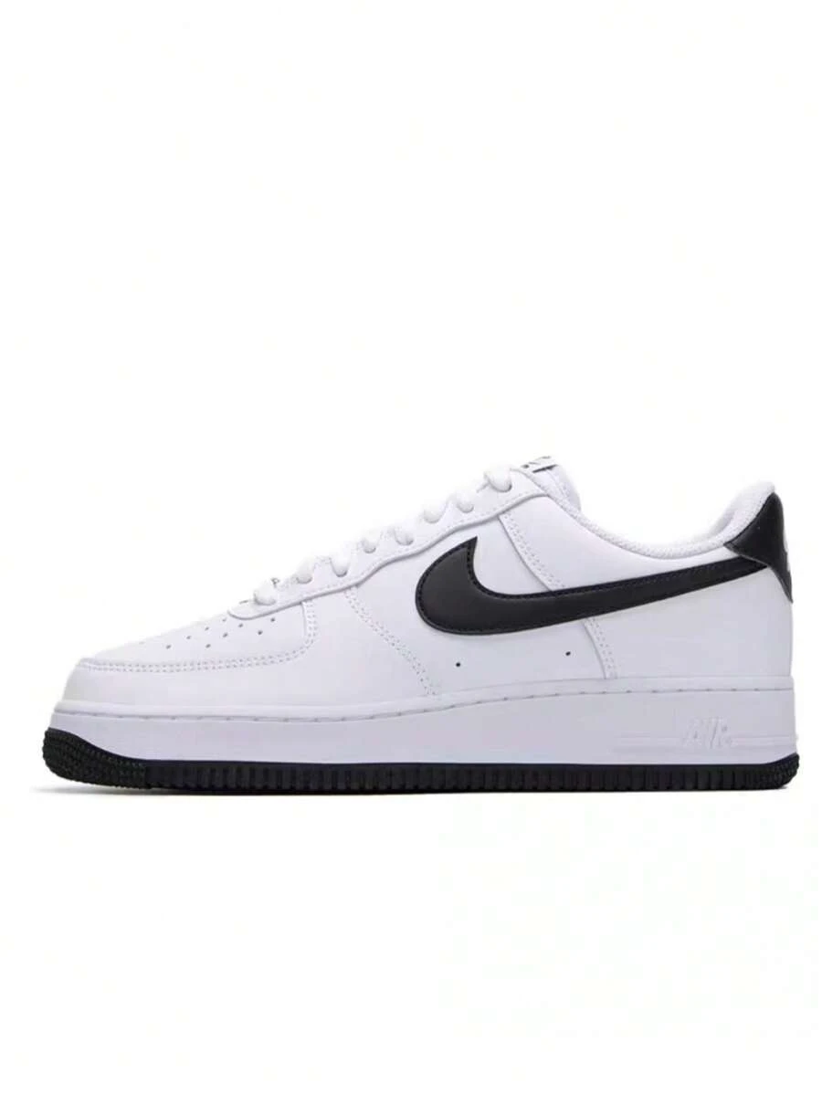 Nike 耐克男士空军一号休闲低帮滑板鞋 - 黑色 - 查看 1