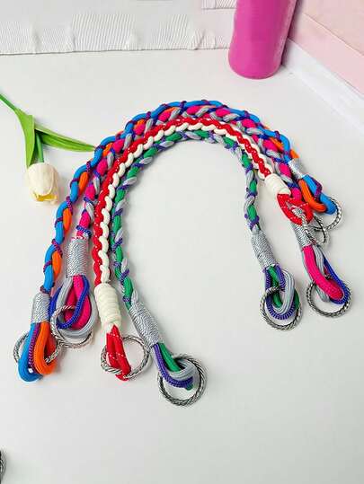 New Fashion Woven Niche Design Nylon Versatile Minimalist Adjustable Strap For Women Tote Bag Crossbody Shoulder Strap