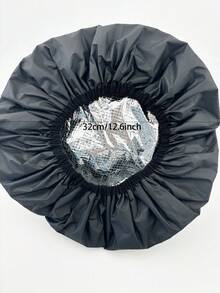 1个新款双层可调节蒸汽护发帽，可作浴帽、护发帽、防脱发帽、产后帽、干湿两用发膜帽、睡眠帽 - 彩色 - 查看 4