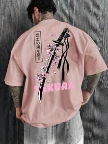 Camisetas para hombres - Rosa caramelo - Ver 7