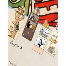 4Pcs/Pack Cat's Warm Cabin Magnetic Bookmark Creative Folding Mark Paper Page Code Learning Stationery Personalized Creative Book Clip Magnetic Bookmark,School Supplies,Back To School - Nhiều màu - Xem 2