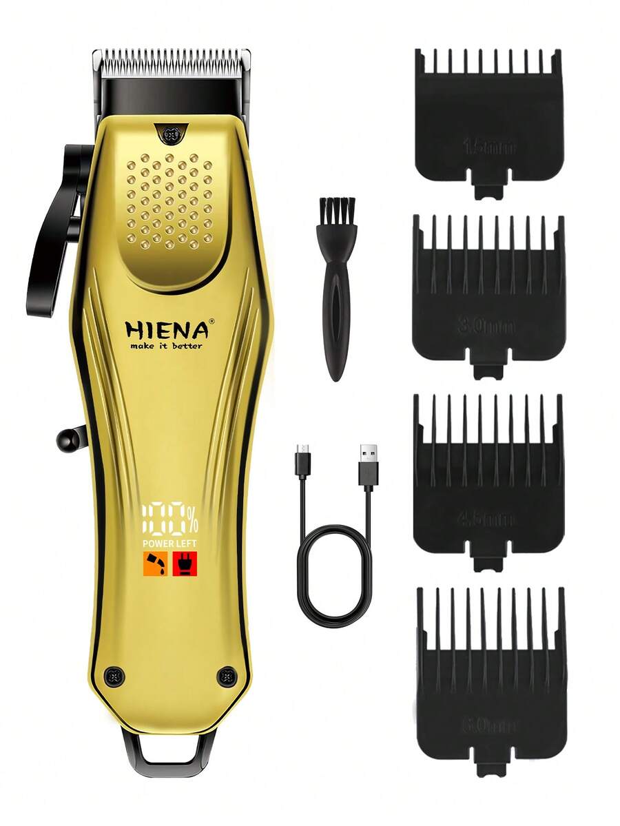 1. 男士电动无线理发器，可剪发、剃须、修剪鬓角，支持USB快速充电，配备LED数字显示屏，锂电池带清洁刷。 - 查看 1