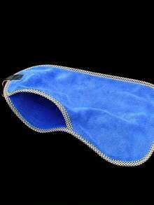 1Pc Double Layer Thick Fish Cleaning Towel Quick Dry Water Absorbent Hand Towel Portable With Buckle Outdoor Fishing Gear Multifunctional Cleaning Accessory - Multicolor - View 7
