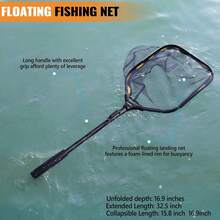 Fishing Backpack With Fishing Floating Net, Fishing Gear, Tackle Boxes,Waterproof Fishing Tackle Bag, Fishing Gifts Men - Khaki Fishing Backpack With Fishing Net - View 3