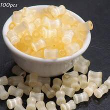 6x4毫米穿珠猫眼竹节玻璃珠，手工DIY串珠手链项链配件散珠 - 彩色 - 查看 33