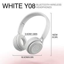 KEELEAD Tai nghe Bluetooth không dây, tai nghe không dây dành cho thể thao ngoài trời và chơi game, âm thanh vòm stereo, thiết kế nhẹ, có thể gập lại và mở rộng, điều khiển âm lượng, hỗ trợ thẻ MicroSD, dành cho nghe nhạc, thể thao, chơi game, độ trễ thấp, thời lượng pin dài, tai nghe không dây thời trang dành cho điện thoại thông minh và máy tính bảng. - Xem 14