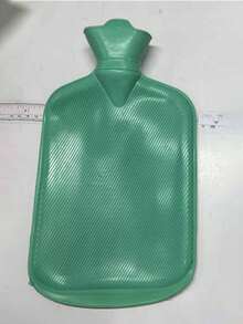 500毫升/1000毫升/1750毫升/2000毫升加厚热水袋，冬季保暖，适合女性缓解疼痛，可用作床上暖手/暖脚袋，颜色和款式随机。 - 彩色 - 查看 6