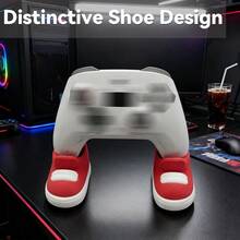 运动鞋造型游戏手柄支架，兼容大多数游戏手柄型号 | 防滑游戏桌面收纳架，游戏玩家的理想礼物 - 彩色 - 查看 1