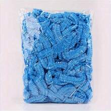 50pcs Disposable & Sterile Hair Nets For Painting, Cleaning, Makeup, Eyebrow Shaping & Beauty Salon Use - Elastic, Waterproof Shower Caps With Polyester Material - Basic model - View 8