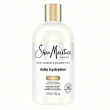 Shampoo hidratación aceite de coco 100% virgen limpieza profunda brillo suavidad natural restaurador cabello seco maltratado revitalizante fórmula nutritiva sin químicos agresivos aroma fresco uso diario - Gris Claro - Ver 1