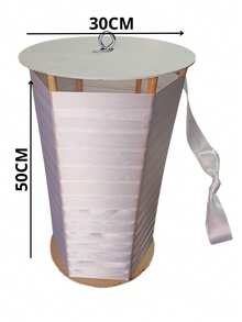 50CM REUSABLE WOODEN ROTATING PIÑATA FOR DECORATION - 查看 2