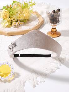 1个优雅镂空金属圈皇冠发箍 - 彩色 - 查看 5