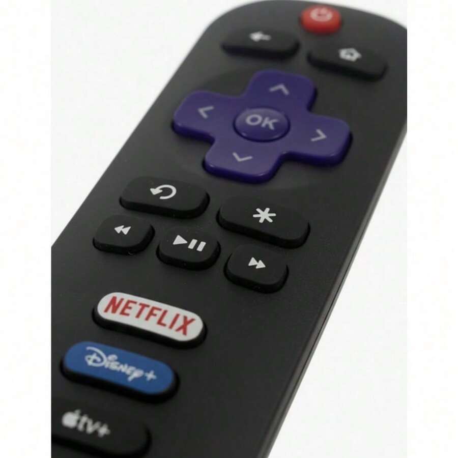 Universal TV Remote Control, Practical Replacement, Compatible, Easy To Use, Electronics, Universal Replacement, Ergonomic Design, Simplified Functionality - View 1