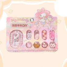1件套三丽鸥串珠首饰DIY手链珠子套装，女孩手工玩具 - 彩色 - 查看 8