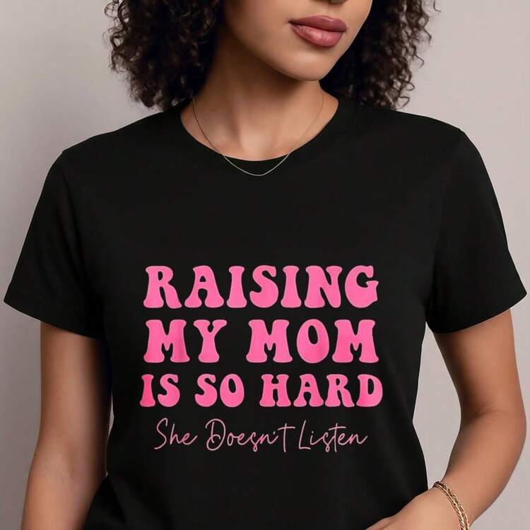 Women T-Shirts - Black - View 3